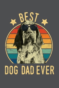 Best Dog Dad Ever: Spinoni Italiani Lined Journal Notebook