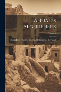 Paperback Annales Algériennes; Volume 1 [French] Book