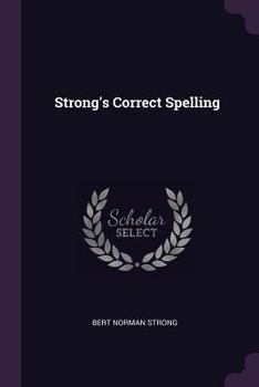 Paperback Strong's Correct Spelling Book