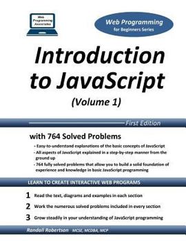 Paperback Introduction to JavaScript (Volume 1) Book