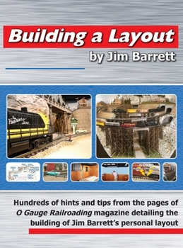 Hardcover Building a Layout by Jim Barrett Book