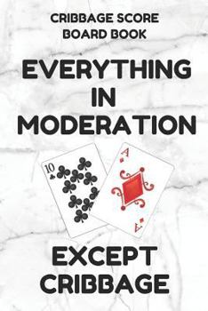 Cribbage Score Board Book: Scorebook of 100 Score Keeper Sheet Pages For Cribbage Games, Convenient 6 By 9 Inches, Funny Days Colorful Cover