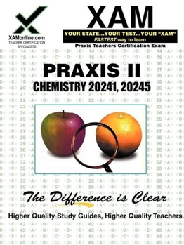 Paperback Chemistry: Teacher Certification Exam: 20241, 20242, 20245 (XAM PRAXIS) Book