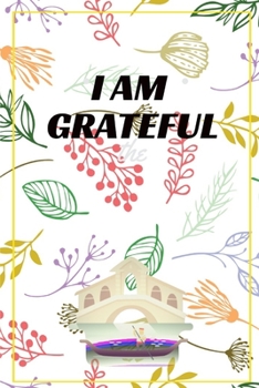 Paperback I am Grateful: Journal - Pink Diary, Planner, Gratitude, Writing, Travel, Goal, Bullet Notebook - 6x9 120 pages Book