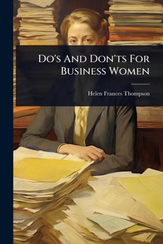 Paperback Do's And Don'ts For Business Women Book