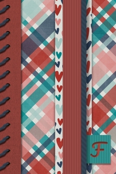 Paperback F: Monogrammed Organizational Planner - Journal to Track Daily Work Tasks - To-Do-List Notebook - Notes Log Book