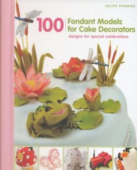 Spiral-bound 100 Fondant Models for Cake Decorators Book