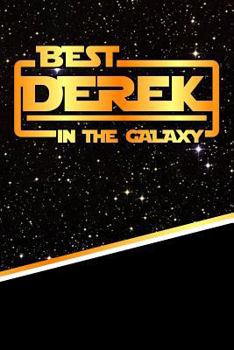 Paperback The Best Derek in the Galaxy: Isometric Dot Paper Drawling Notebook Feature 120 Pages 6x9 Book