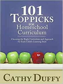 Paperback 101 Top Picks for Homeschool Curriculum Book