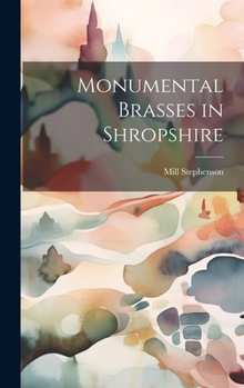 Hardcover Monumental Brasses in Shropshire Book