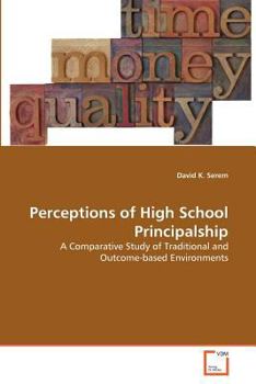 Paperback Perceptions of High School Principalship Book