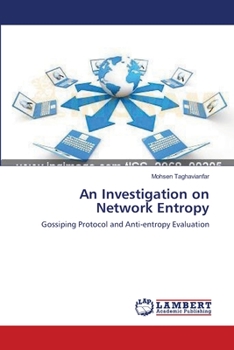 Paperback An Investigation on Network Entropy Book