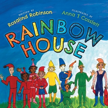 Paperback Rainbow House [Large Print] Book