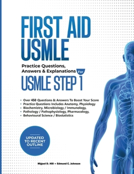 Paperback First Aid USMLE: Practice Questions, Answers & Explanations for the USMLE Step 1 Book