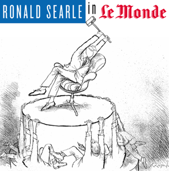 Hardcover Ronald Searle in Le Monde Book