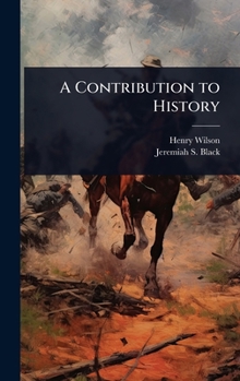 Hardcover A Contribution to History Book