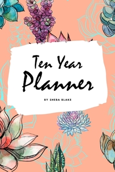 Paperback 10 Year Planner - 2020-2029 (6x9 Softcover Monthly Planner) Book