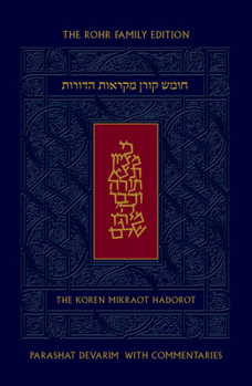 Hardcover Koren Mikraot Hadorot, V38: Devarim [Multiple Languages] Book