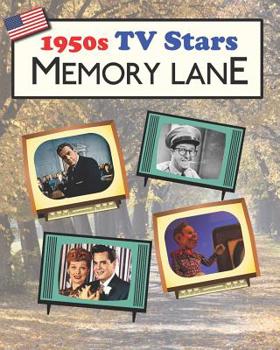 Paperback 1950s TV Stars Memory Lane: Large print (US Edition) picture book for dementia patients [Large Print] Book