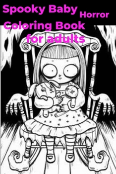 Paperback Spooky Baby Horror Coloring Book