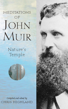 Hardcover Meditations of John Muir: Nature's Temple Book