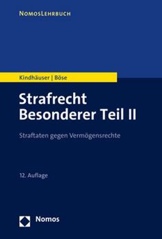 Paperback Strafrecht Besonderer Teil II: Straftaten Gegen Vermogensrechte [German] Book