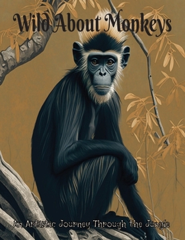 Paperback Wild About Monkeys: An Artistic Journey through the Jungle Book