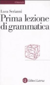 Paperback Prima lezione di grammatica [Italian] Book
