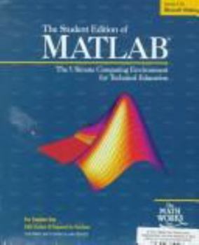 Paperback Student Edition of Matlab, Version 4 for Microsoft Windows Book