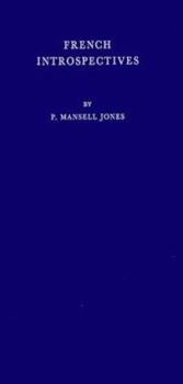 Hardcover French Introspectives from Montaigne to Andre Gide Book