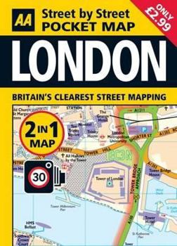 Map 2 in 1 London Pocket Map: West End, City & South Bank Book