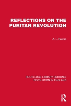 Paperback Reflections on the Puritan Revolution Book