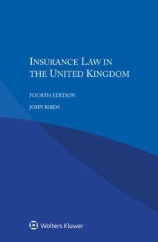 Paperback Insurance Law in the United Kingdom Book