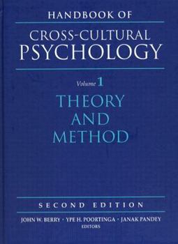 Hardcover Handbook of Cross-Cultural Psychology: Volume 2, Basic Processes and Human Development Book