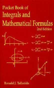 Hardcover Pocket Book of Integrals and Mathematical Formulas, Second Edition Book