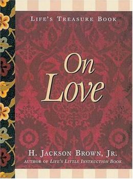 Paperback Life's Treasure Book on Love Book