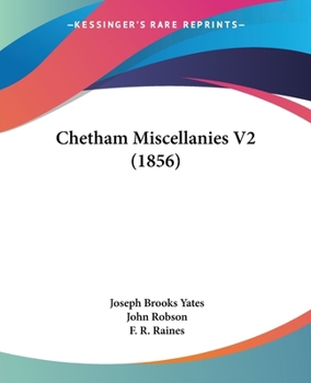 Paperback Chetham Miscellanies V2 (1856) Book