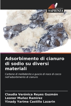 Adsorbimento di cianuro di sodio su diversi materiali