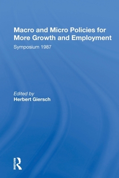 Paperback Macro And Micro Policies For More Growth And Employment Book