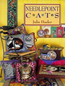 Hardcover Needlepoint Cats Book