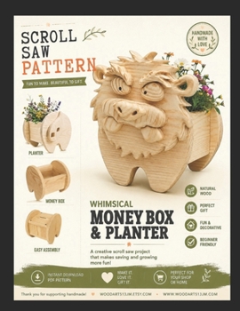 Paperback Beaver Scroll Saw Pattern: Money Box & Planter Book