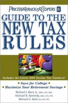 Paperback Pricewaterhouse Cooper's Guide to New Tax Rules Book