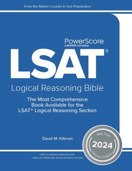 Paperback Powerscore LSAT Logical Reasoning Bible Book