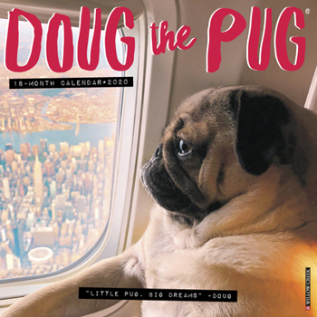 Calendar Doug the Pug 2020 Wall Calendar (Dog Breed Calendar) Book