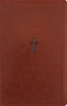 Imitation Leather Nasb, Personal Size Reference Bible, Large Print, Paragraph Style, Leathersoft, Brown, Red Letter, 1995 Text, Comfort Print Book