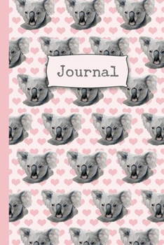 Paperback Koala Bear Journal: 6" x 9" Blank Wide Ruled Lined Koala Bear Journal Notebook with Mama Koala for Women and Girls Love Australia Gifts - Book