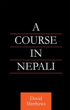 Paperback A Course in Nepali Book
