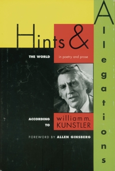 Hardcover Hints and Allegations: The World (in Poetry and Prose) According to Book