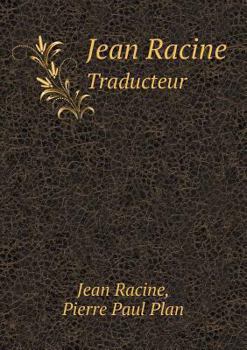 Paperback Jean Racine Traducteur [French] Book