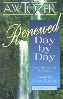 Paperback Renewed Day by Day: A Daily Devotional Book